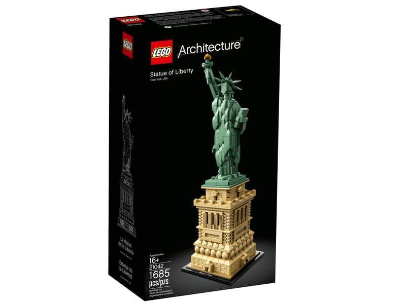 LEGO Architecture 21042 Statue of Liberty Construction Toy for Adults, Multicolor (1685 Pieces)