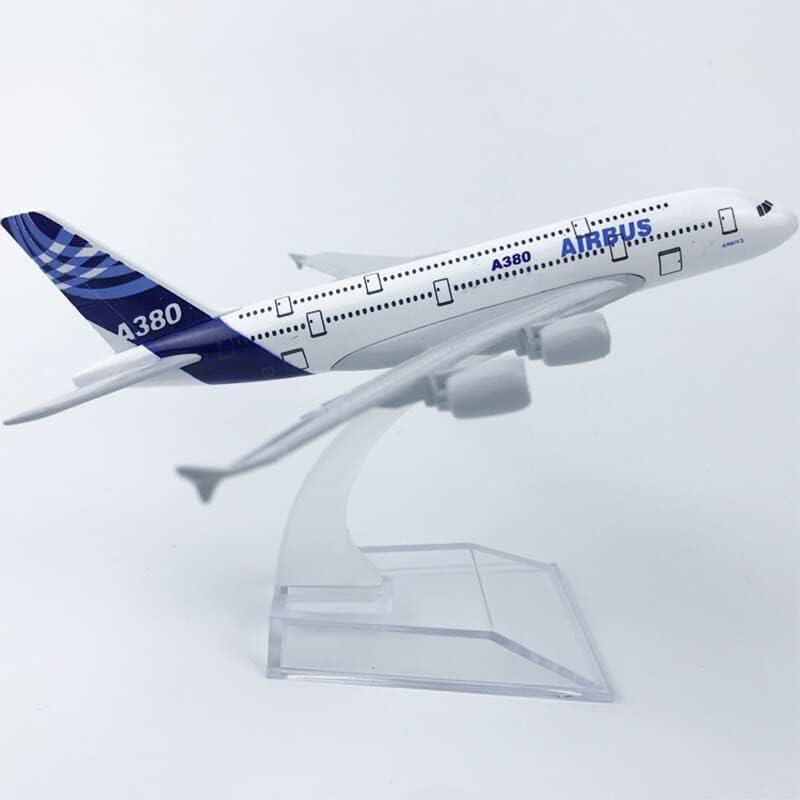 Collectible 1:400 Scale Aircraft Model Airplane β Airbus A380 (16 cm) - Jaiman Toys