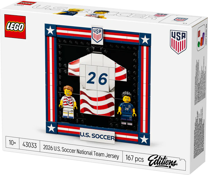 LEGO® Editions 2026 U.S. Soccer National Team Jersey 43033