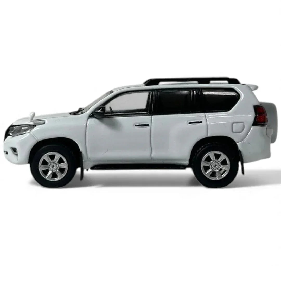 GCD 1:64 Toyota Land Cruiser Prado 150 – White | Premium Diecast SUV Model