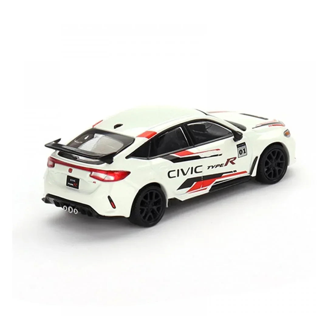 Mini GT 1:64 Scale BMW i7 xDrive60 Tanzanite Blue + The Honda Civic Type R 2023 for Honda Thanks Day Vietnam Die-Cast Model Cars| Duo Set