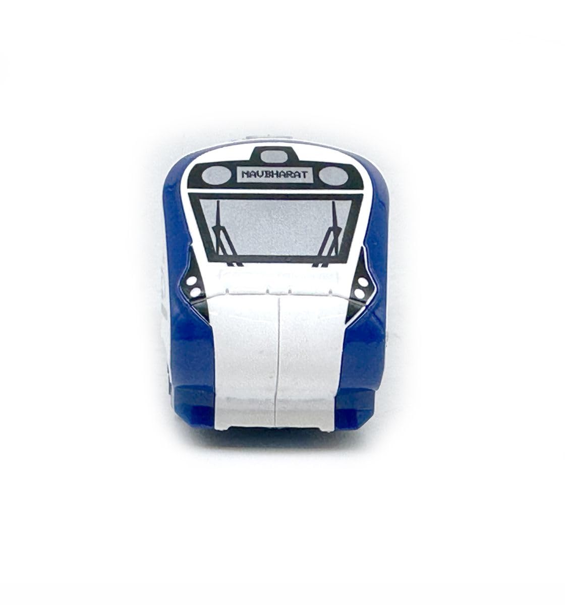 Centy Nav Bharat Blue Express Pull Back Train Toy for Kids | Friction Powered Railway Train | 3+ Years