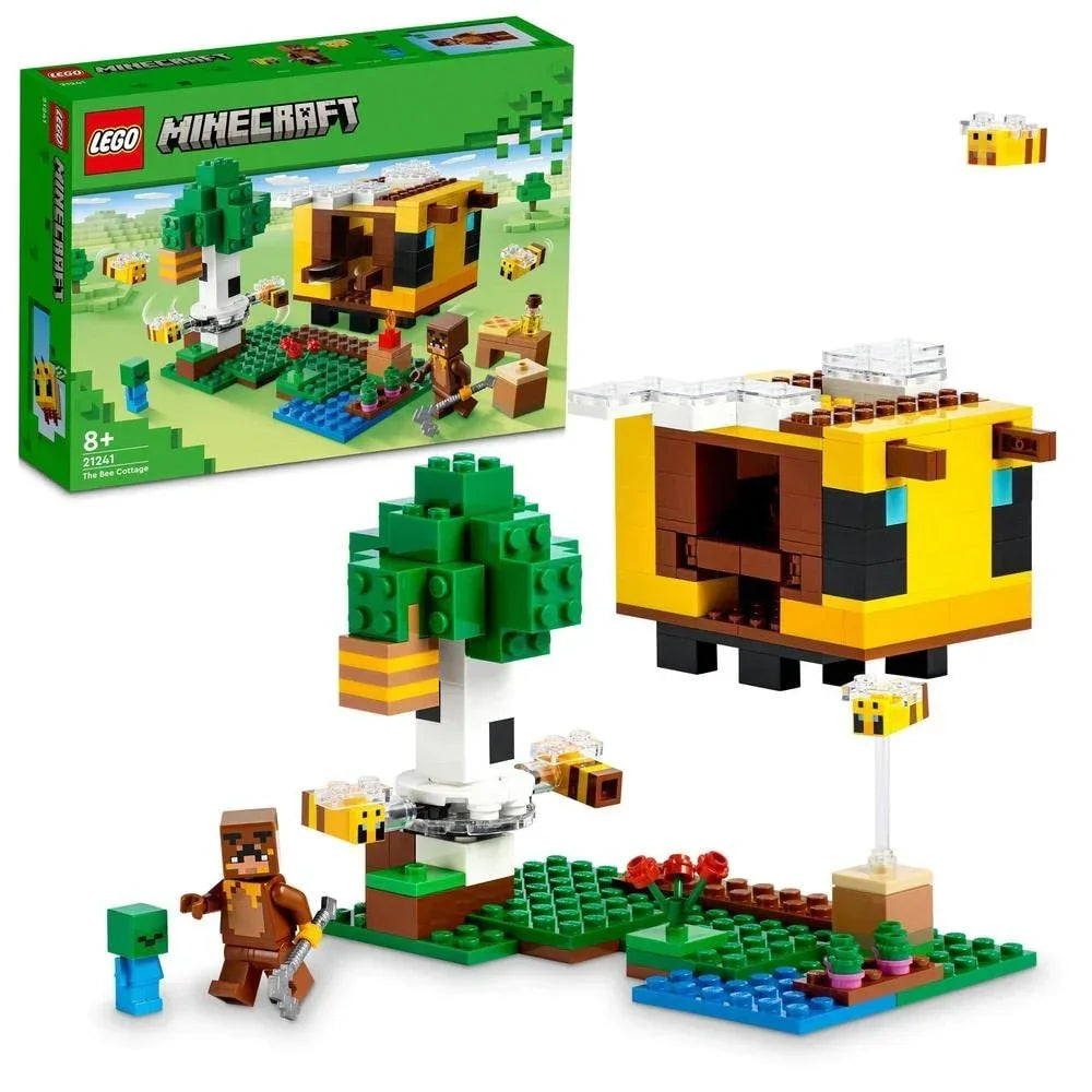 LEGO Minecraft The Bee Cottage 21241 Building Toy Set (254 Pieces) - Jaiman Toys