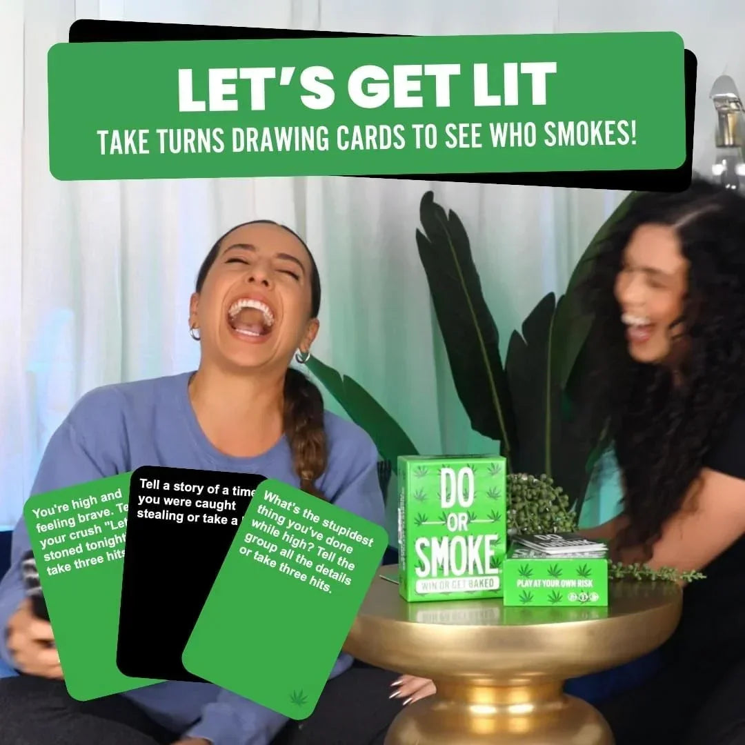 Do or Smoke Board Game – The Ultimate Party Game for Adults - Jaiman Toys