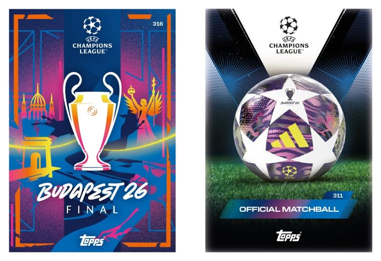 Topps UCC Match Attax Extra 2026 Trading and Collectible Card Game (Mega Tin #2)