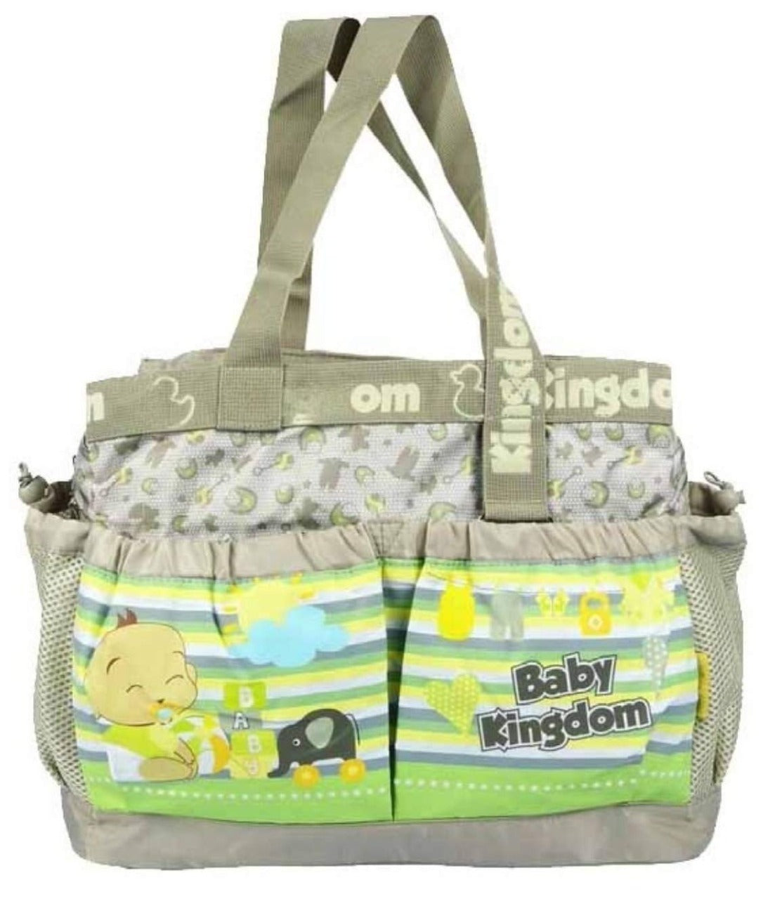 Baby Diaper Bag – Baby Kingdom Multi-Pocket Baby Care Organizer Bag for Travel & Daily Use