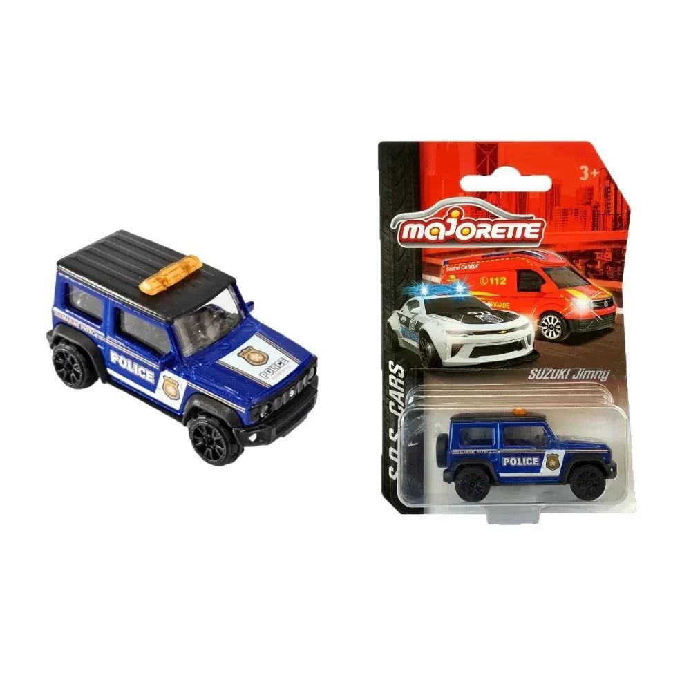 Majorette Suzuki Jimny Police SUV Diecast Model