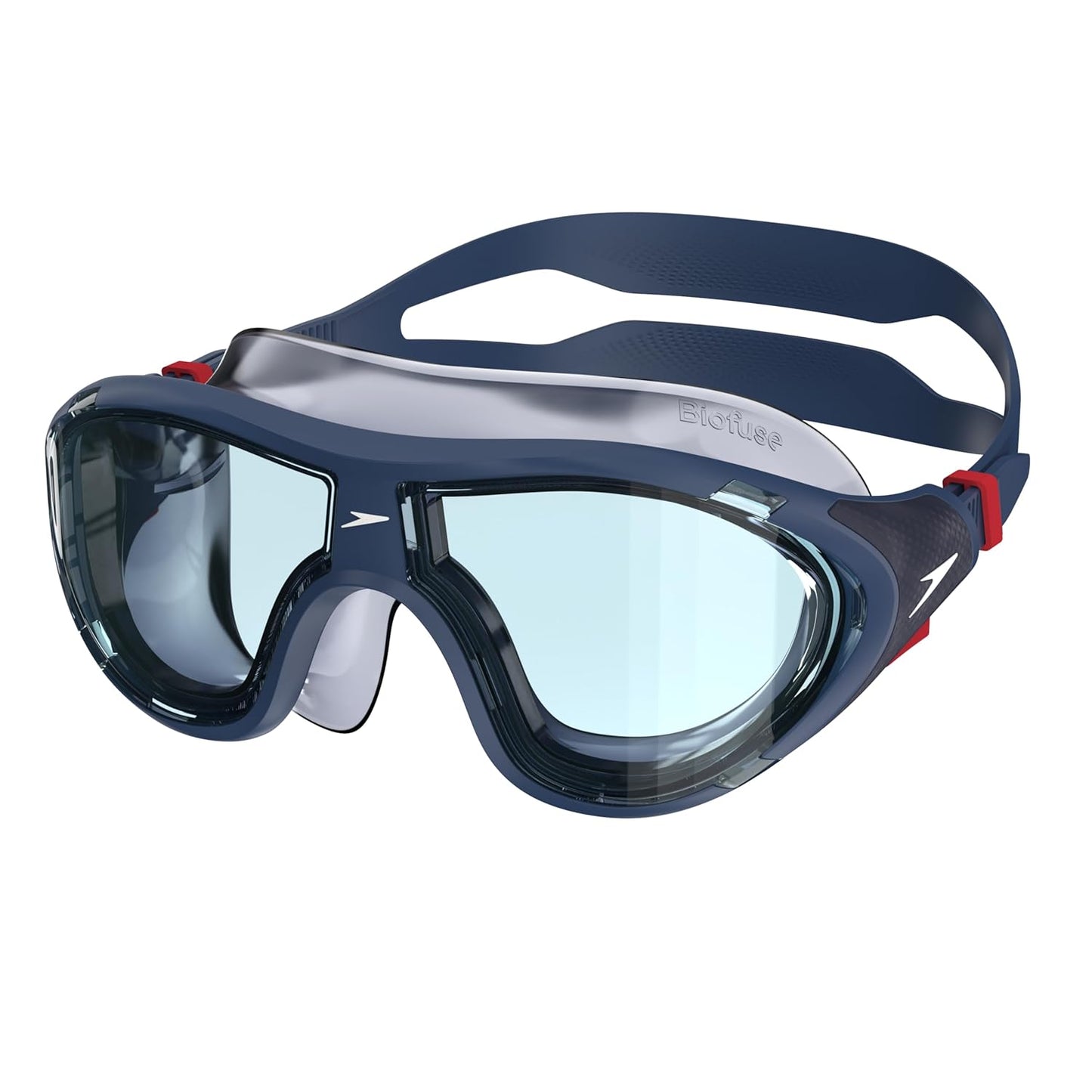 Speedo Rift Smoke Lens Swim Goggles – Unisex Adult Anti-Fog UV Protection Biofuse Swimming Mask