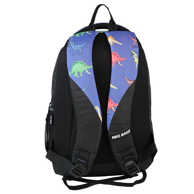 Mike Rage Dino School Bags – 18L | Fun & Durable Blue Backpack for Kids - Jaiman Toys