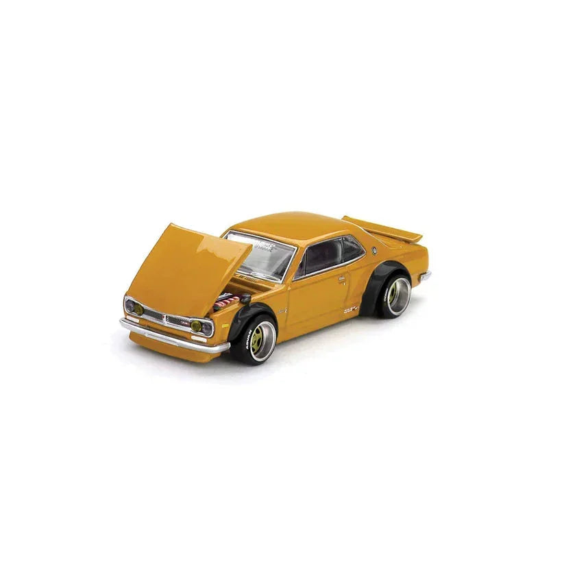 Kaido House x Mini GT 1:64 Nissan Skyline 2000GT-R (KPGC10) Kaido Street – Diecast Model Car