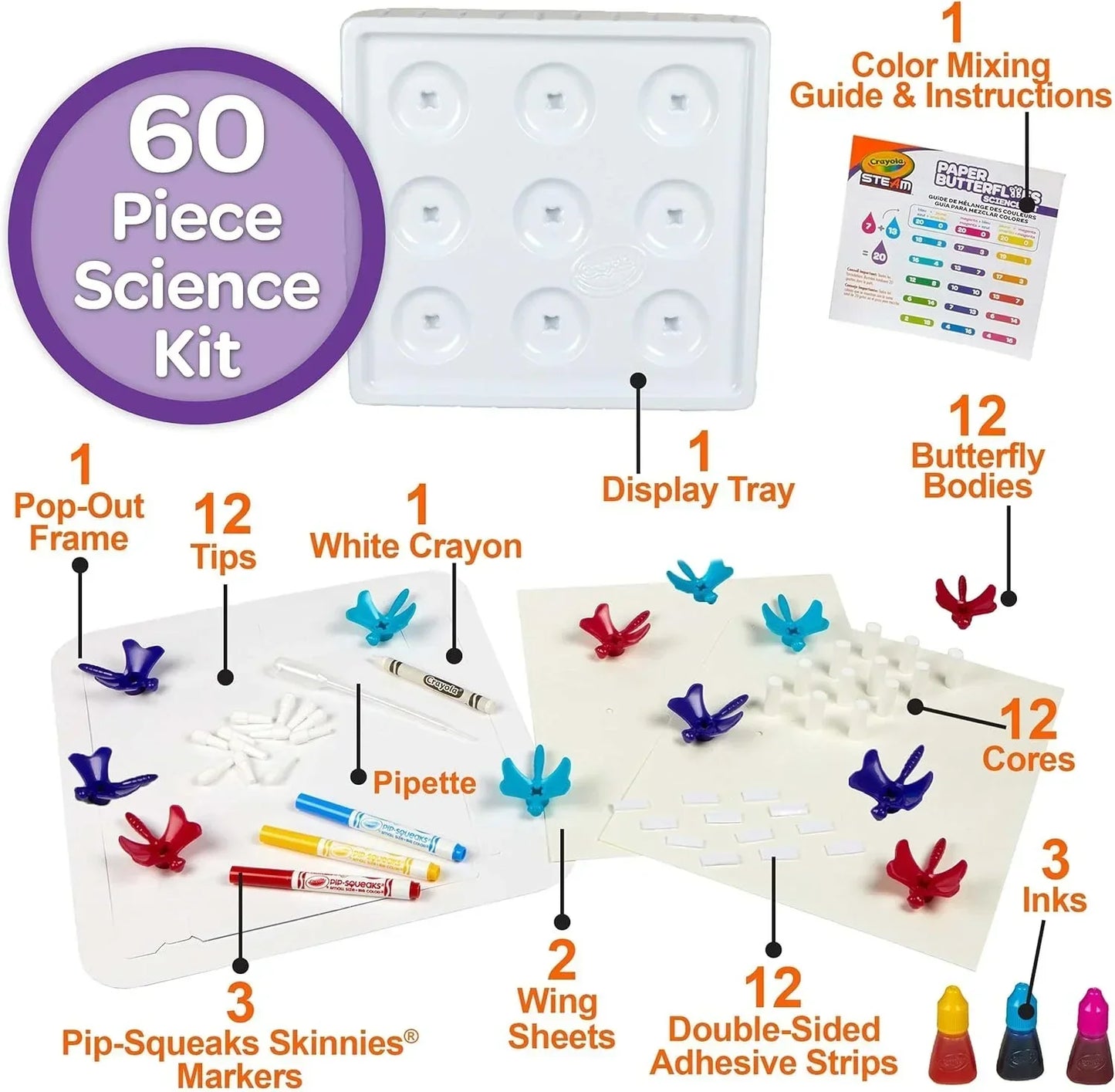 Crayola Paper Butterflies Science Kit - Jaiman Toys