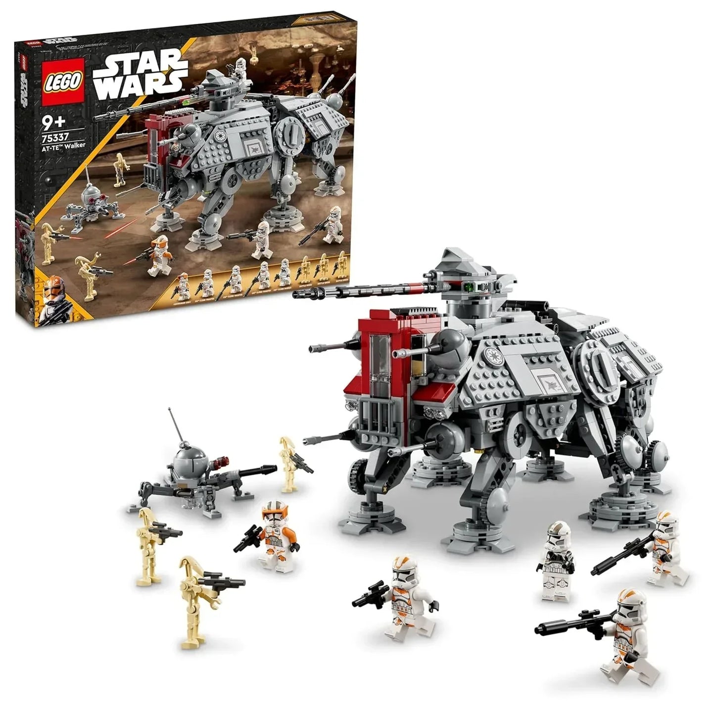 LEGO Star Wars at-TE Walker 75337 Building Kit (1,082 Pieces) - Jaiman Toys