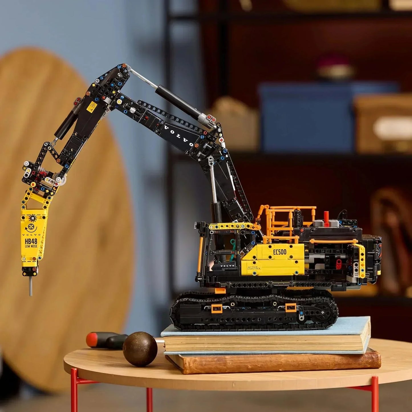 LEGO Technic 42215 Volvo EC500 Hybrid Excavator 2,359-Piece Motorized Display Model for Adults (Ages 18+)