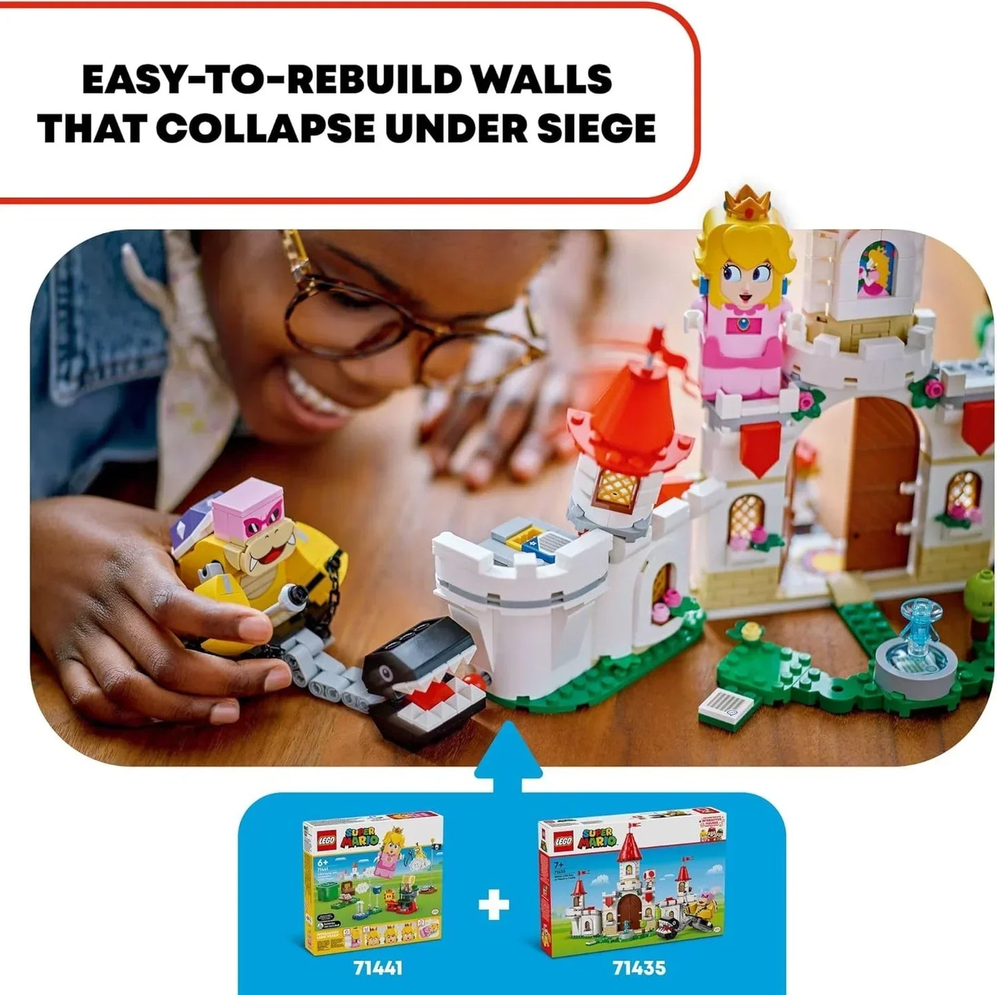 LEGO 71435 Super Mario Battle with Roy at Peach Castle