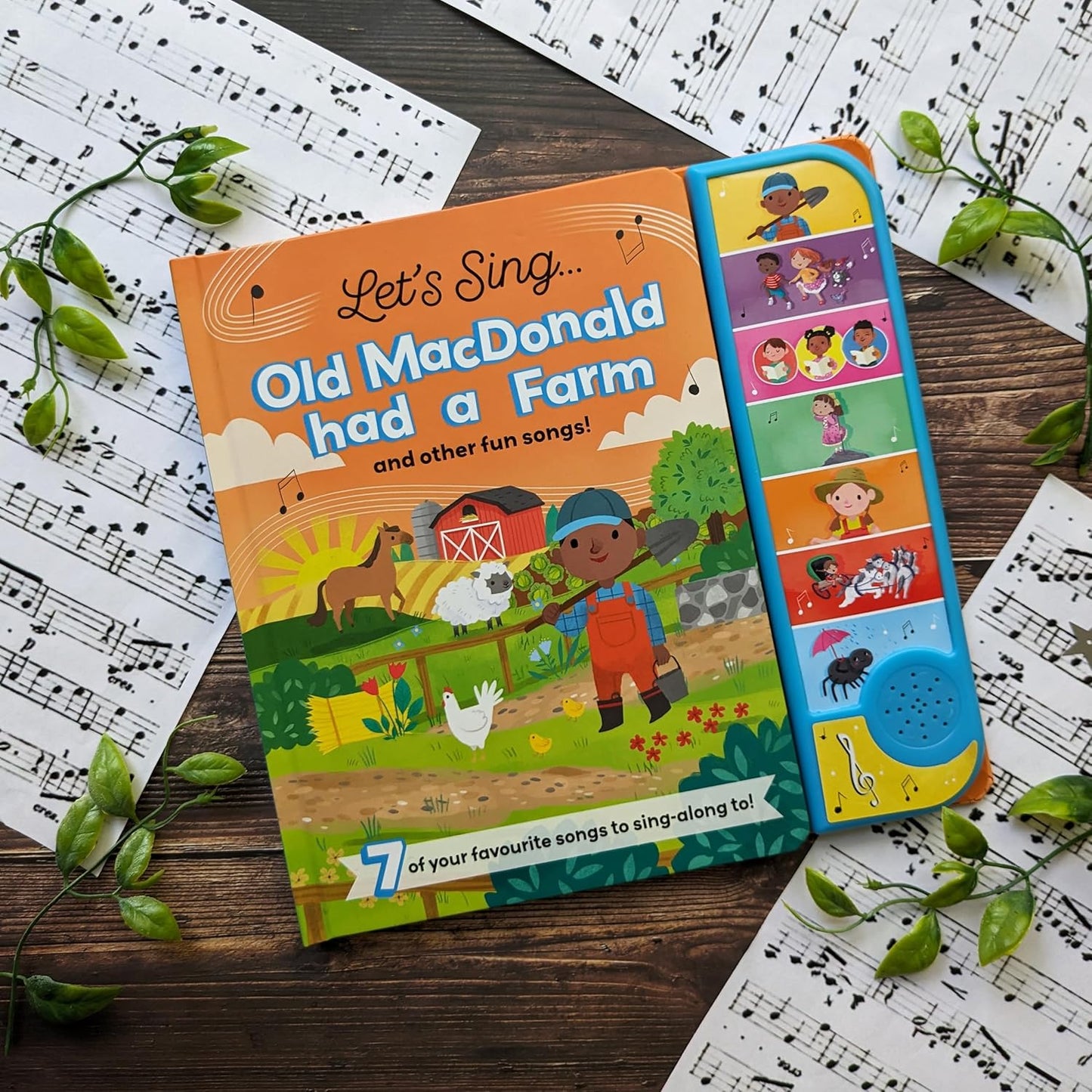 North Parade Let’s Sing Old MacDonald Had a Farm Sound Book | Musical Sing-Along Book for Kids