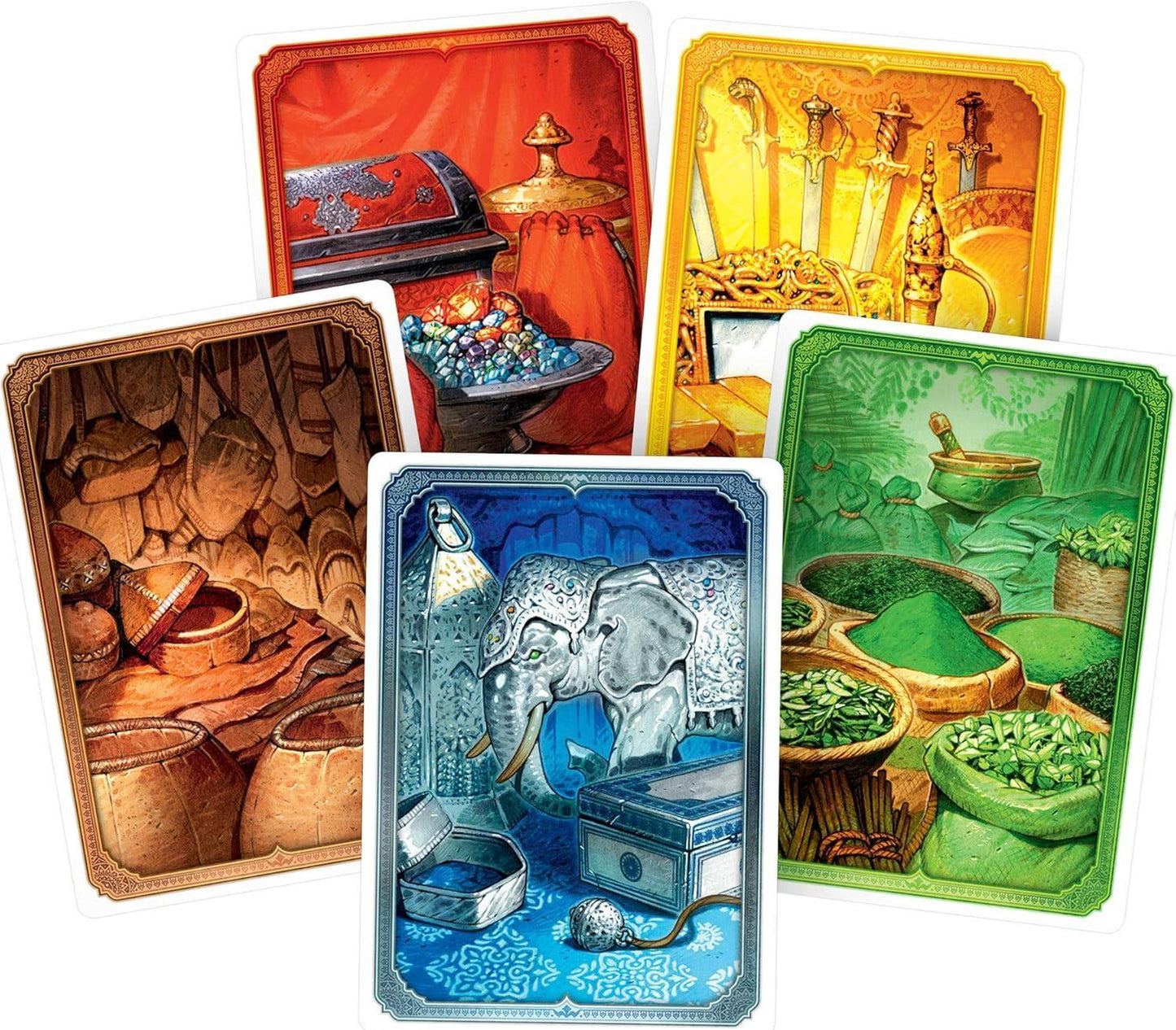 Jaipur Board Game – 2 Player Strategy Card Trading Game | Fast-Paced Market Competition | Award-Winning Family Game - Jaiman Toys