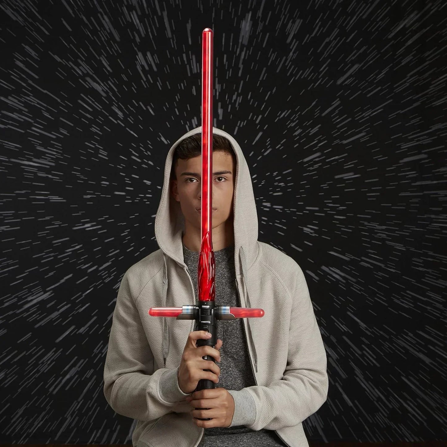 Star Wars Blade Builders Kylo Ren Deluxe Electronic Lightsabre - Jaiman Toys
