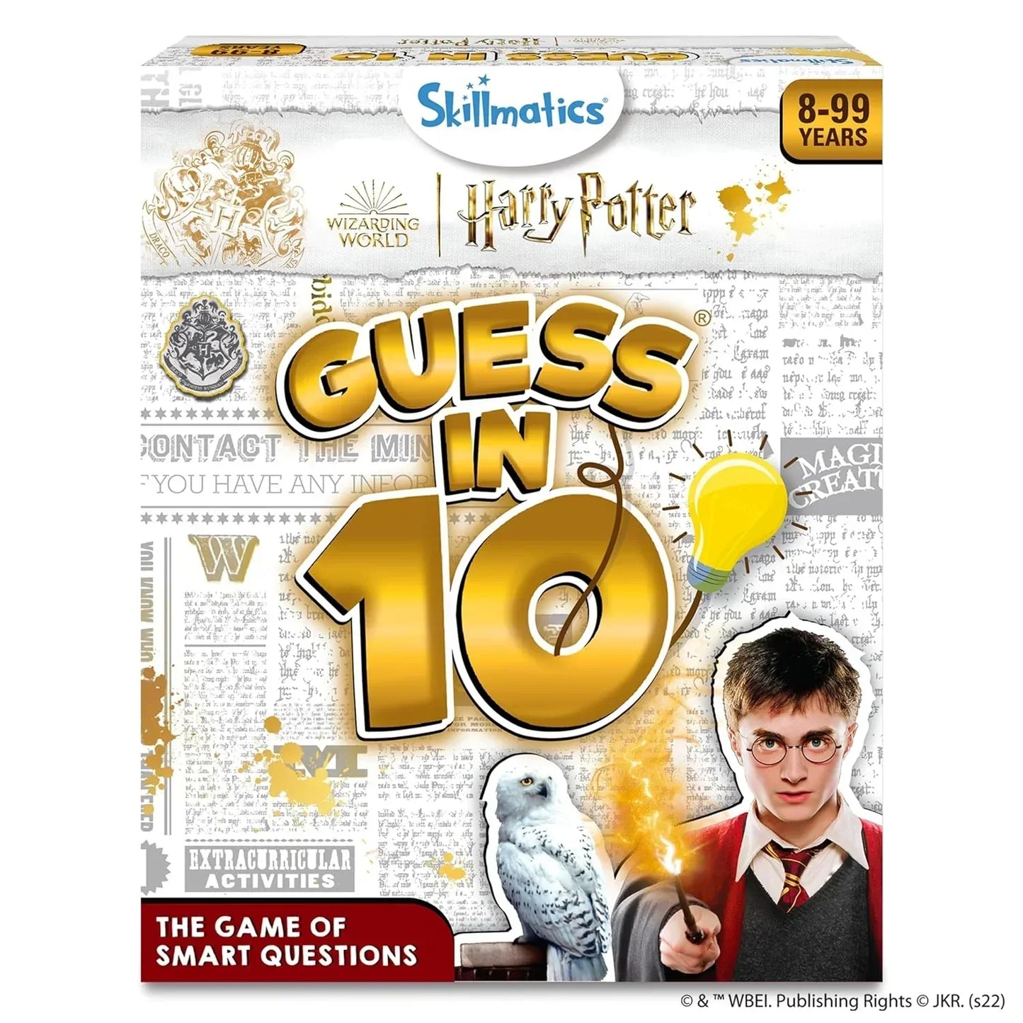 Skillmatics Card Game - Guess in 10 Harry Potter, Perfect for Boys, Girls, Kids, Families, Teens & Adults, Play with Wizards, Magic, Ron, Hermione, Dumbledore, Snape, Gifts for Ages 8, 9, 10 and Up - Jaiman Toys