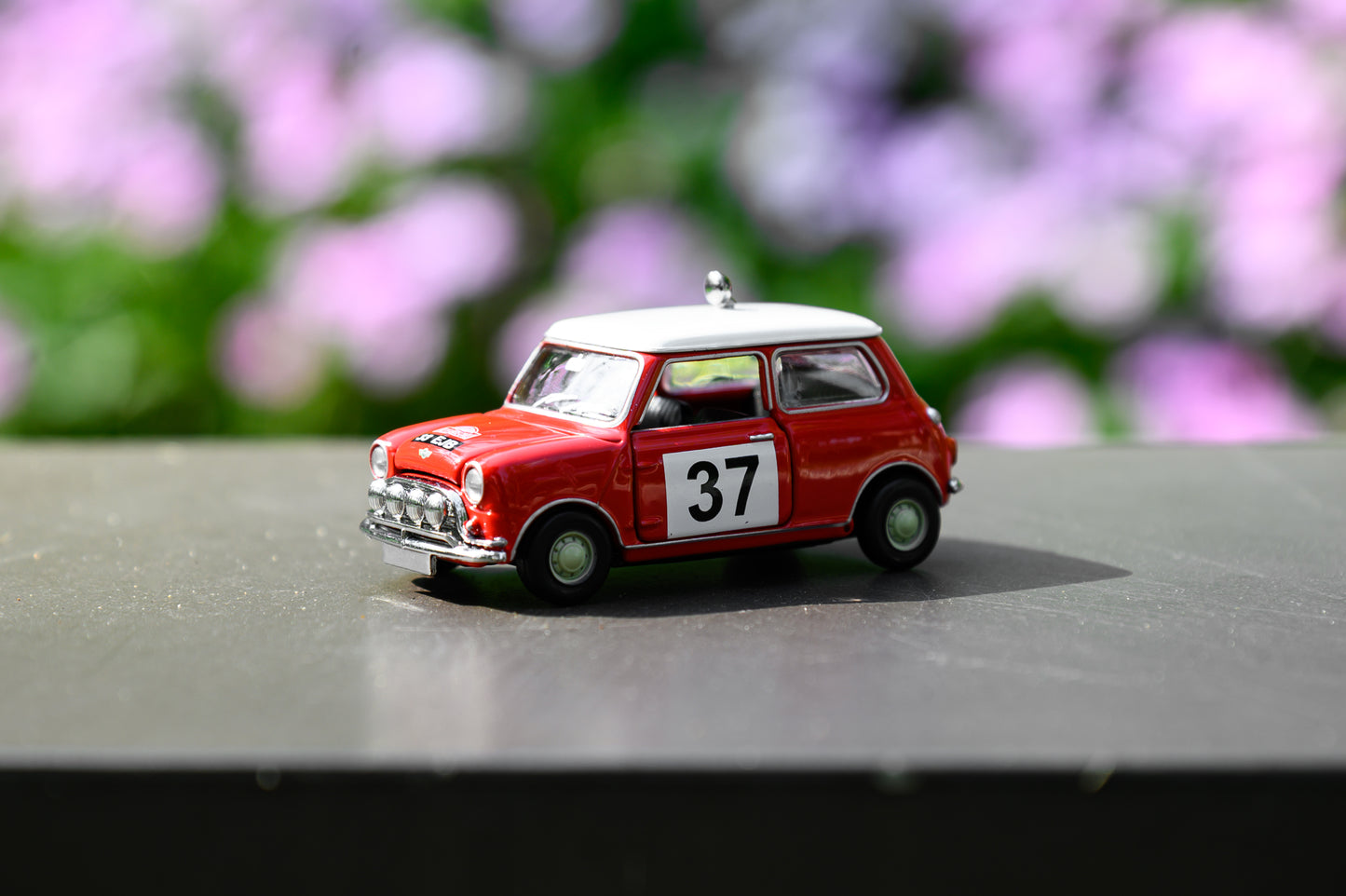 Tiny City Mini Cooper Mk 1 Red (37) Die-cast Model Car | Classic Racing Mini Collectible