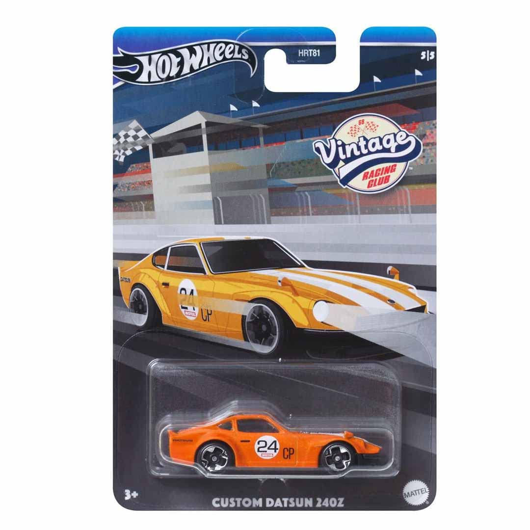 Hot Wheels 1:64 Vintage Racing Club Custom Datsun 240Z Diecast Car | Premium Collectible Model Car