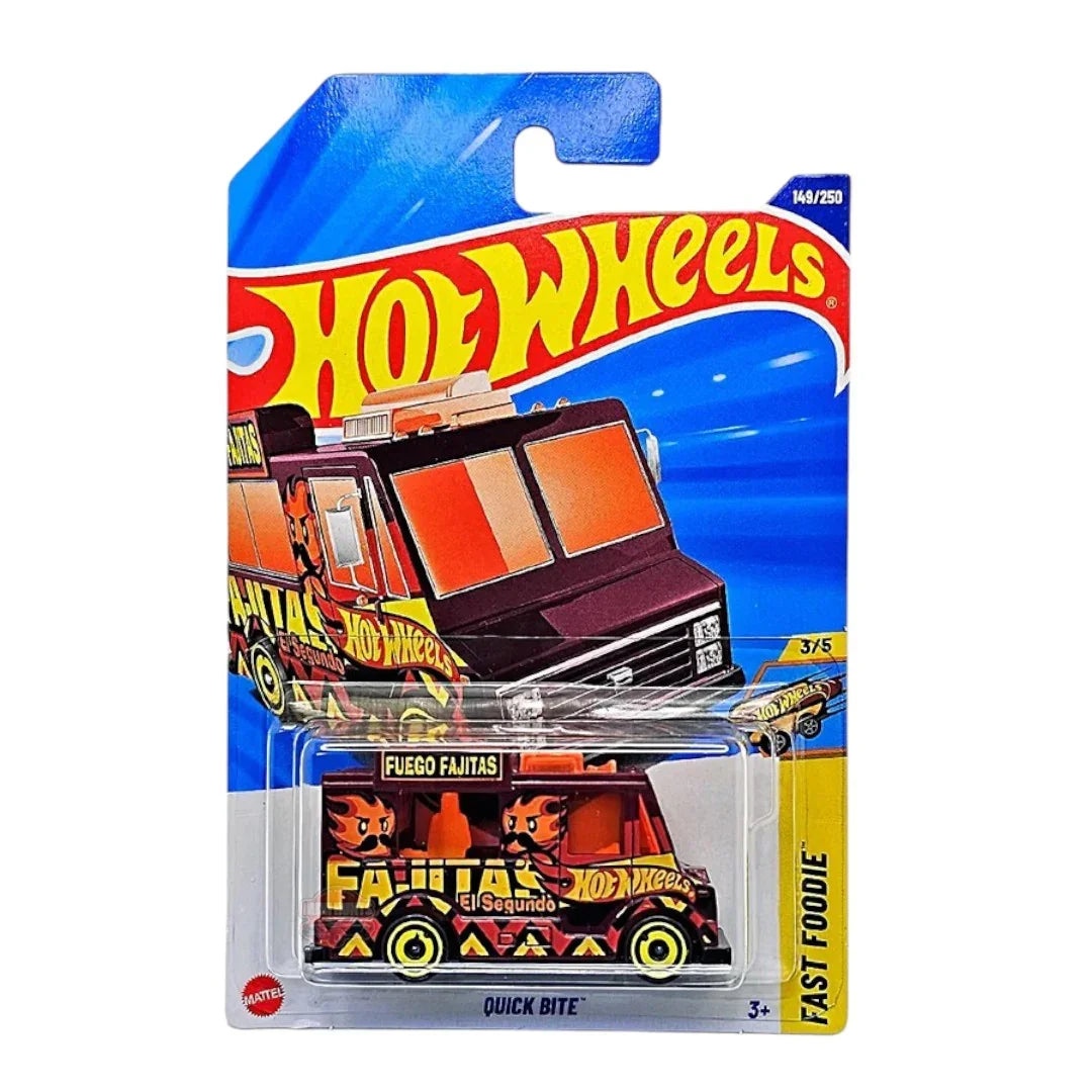 Hot Wheels Case N Quick Bite Fast Foodie 1:64 Scale Die-Cast Car (JBB63 ) - Jaiman Toys