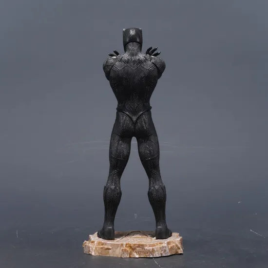Marvel Black Panther Collectible Statue (22 cm) – Wakanda Superhero Display Figure with Base