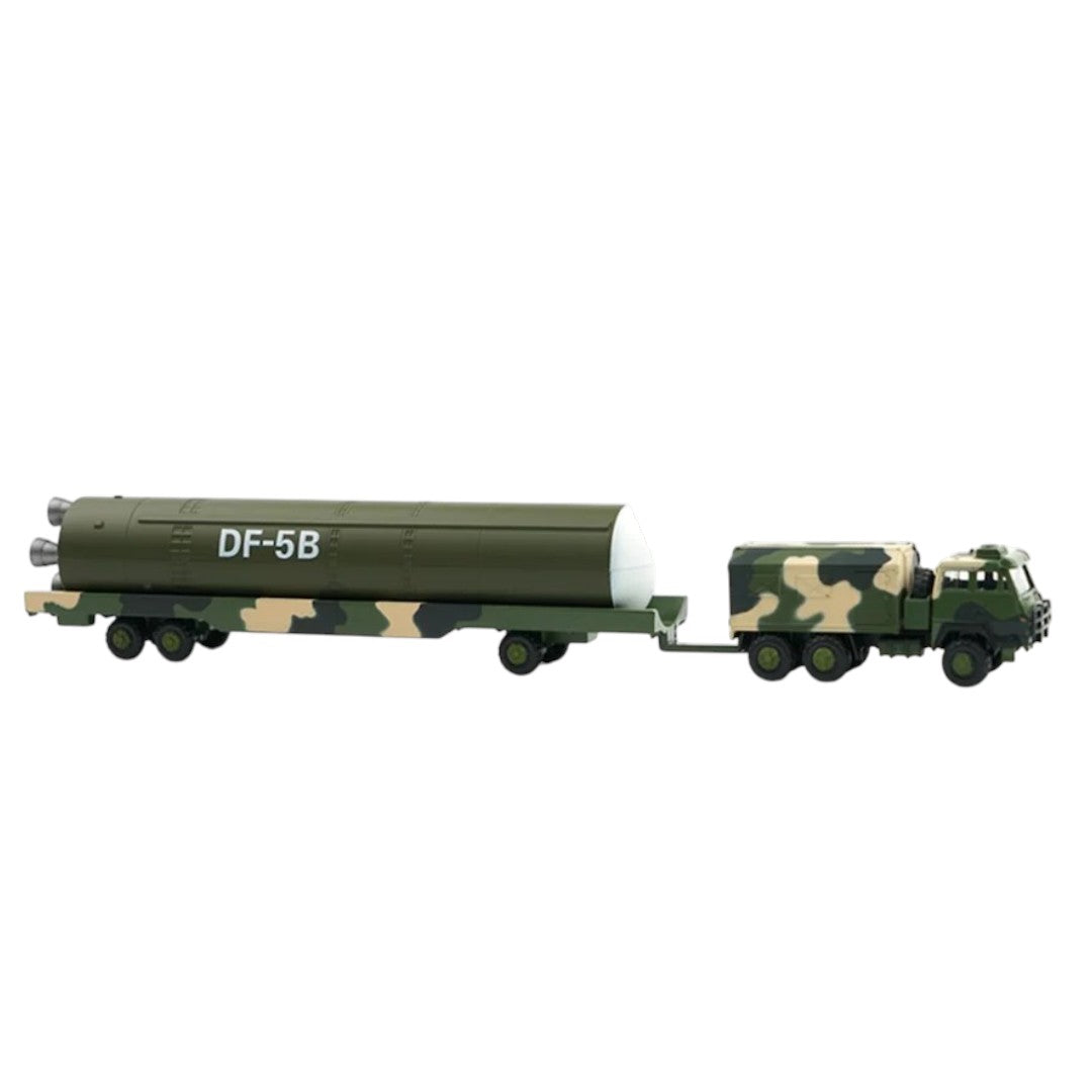 XCARTOYS 1:100 G013-1 Dongfeng DF-5B Missile Transport Vehicle Die-Cast Model | Military Collector Edition