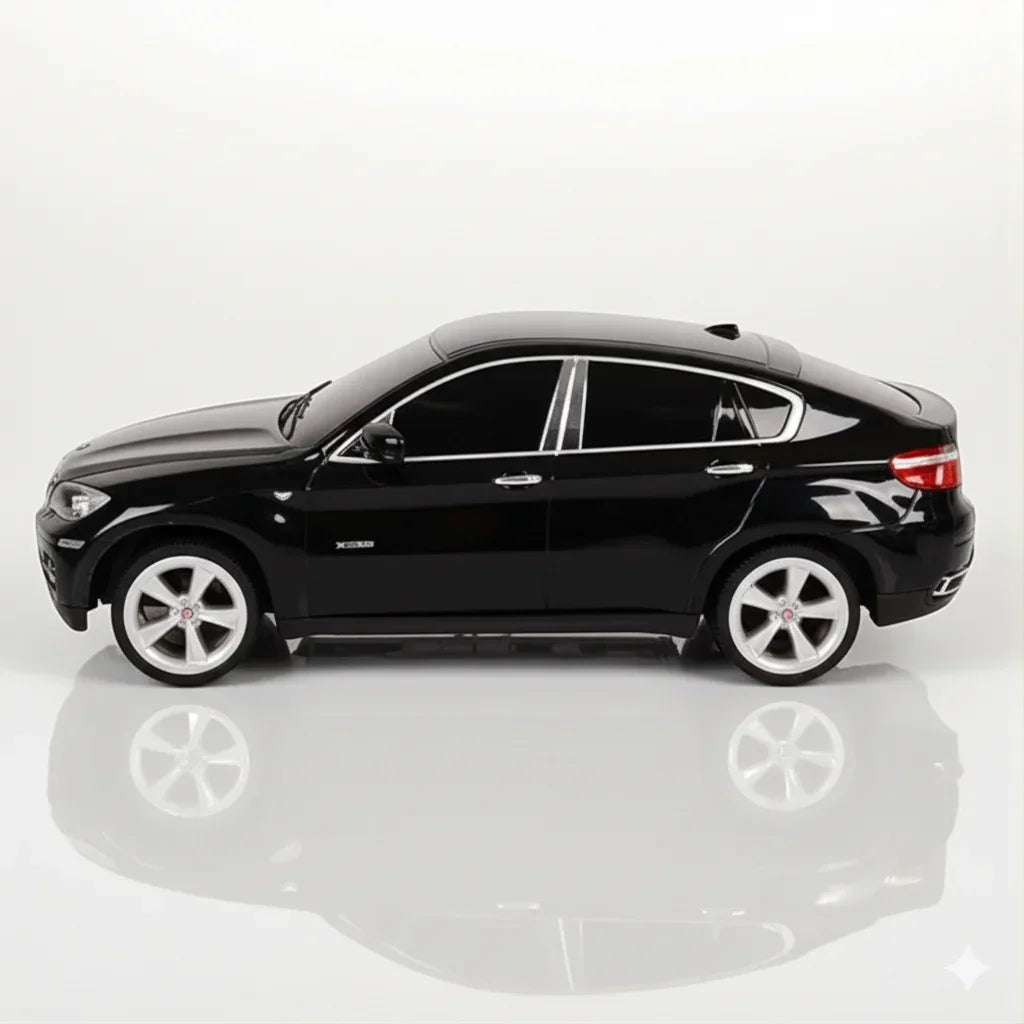 Guokai 1:14 BMW X6 Model Remote Control Car – Officially Licensed RC Supercar with 2.4GHz Control, Functional LED Lights & High-Speed Performance for Kids & Hobbyists