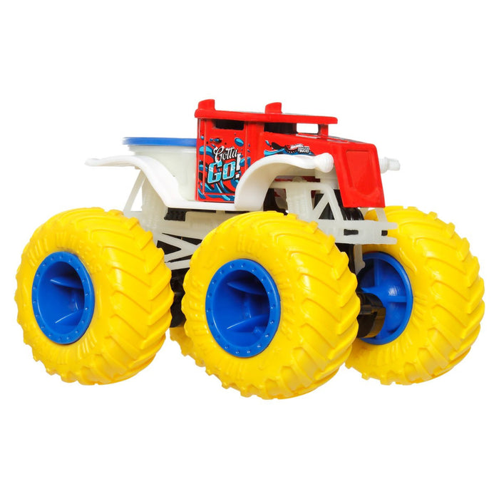 Hot Wheels 1:64 Monster Trucks Gotta Go Glow in the Dark Die-Cast Truck – Scale Monster Truck Toy