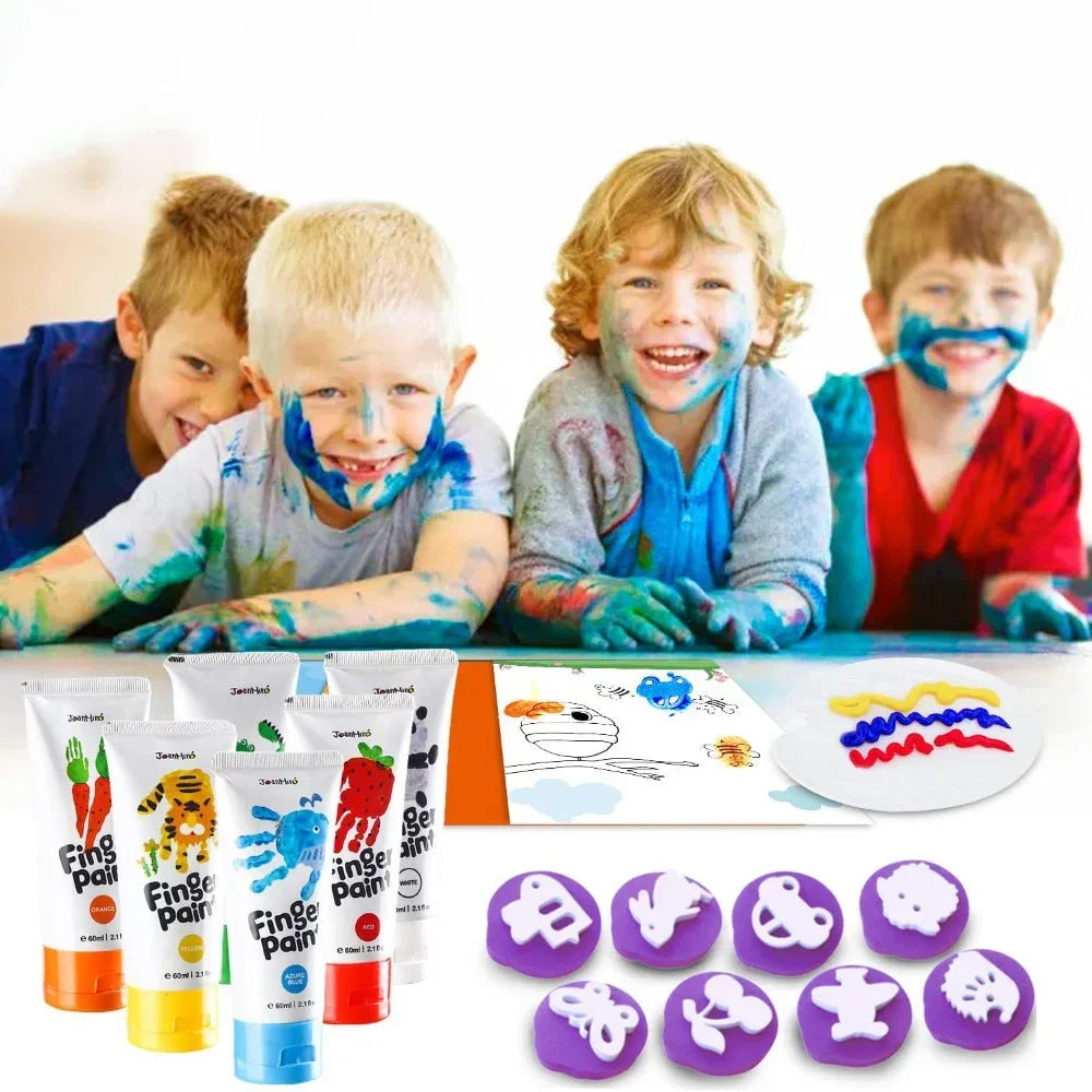 Jar Melo Finger Paint Magic Box - Jaiman Toys