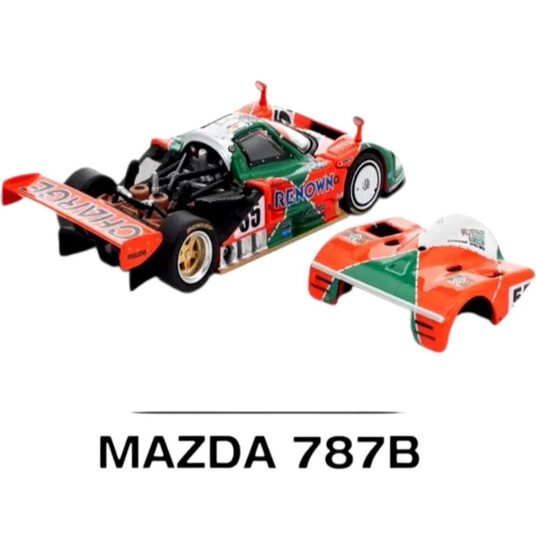 POP RACE PR64-301 Mazda 787B Renown 1:64 Diecast Model – Diecast Collators Edition