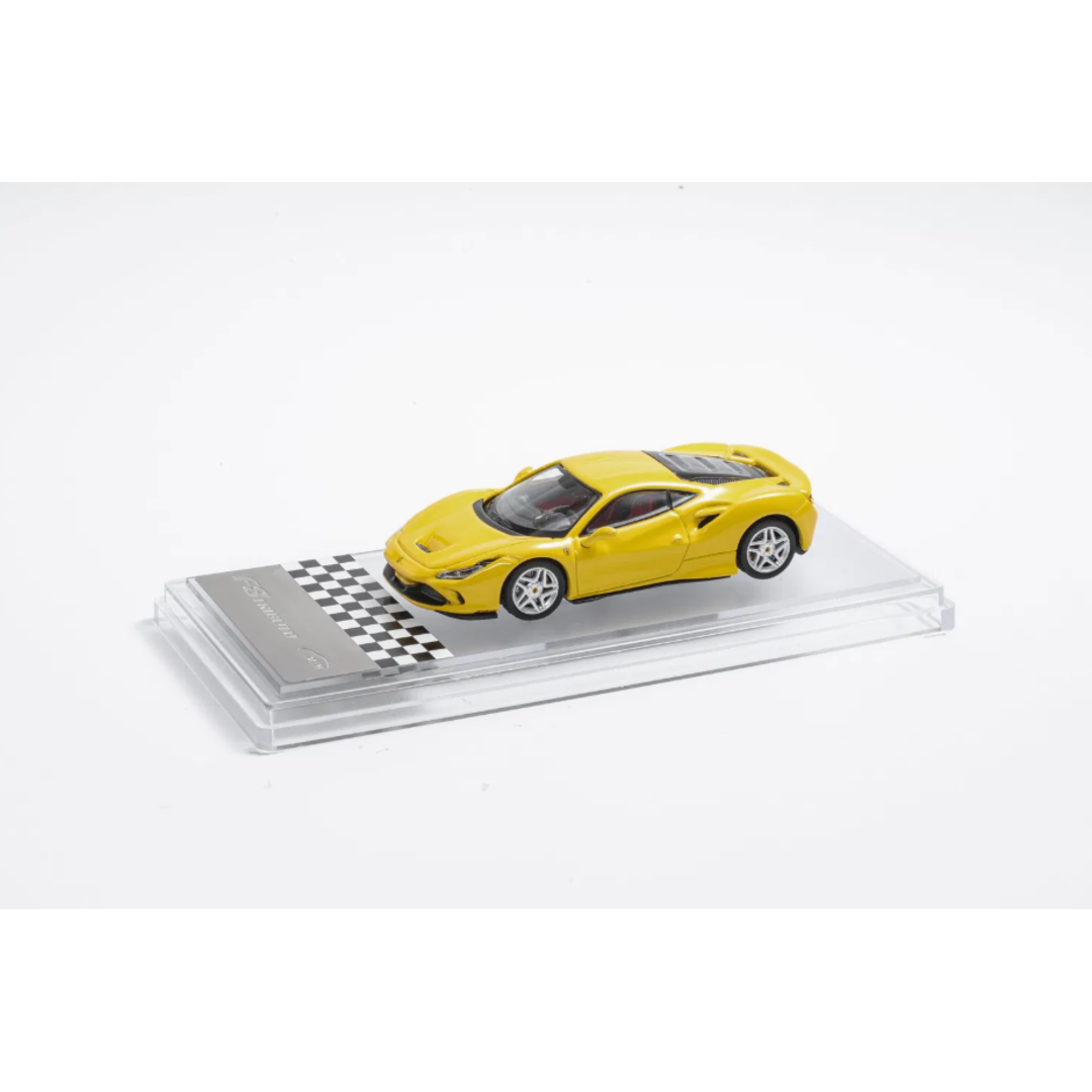 F8 Tributo 1:64 Ferrari Alloy Car Model | Openable Rear Cover Premium Die-Cast Collectible