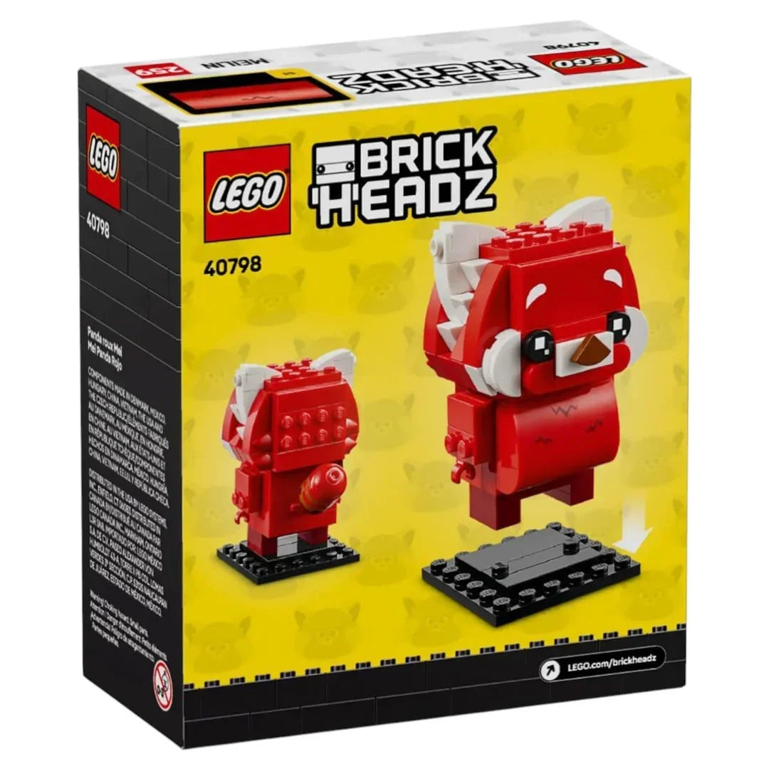 LEGO® 40798 BrickHeadz™ | Disney & Pixar Red Panda Mei – Turning Red Collectible Building Set Figure (121 Pieces) For Age 10+)