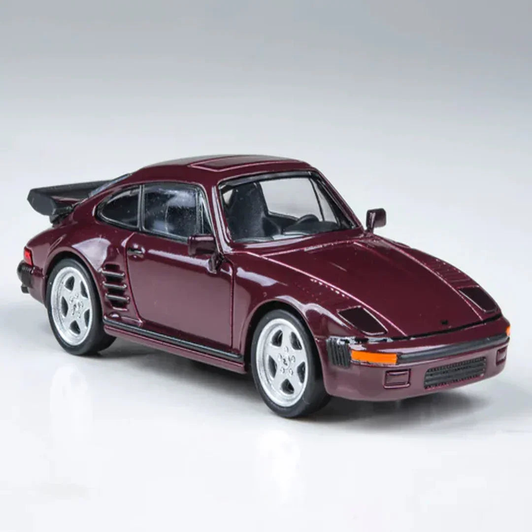 PARA64 1:64 RUF BTR Slantnose 1986 Ruby Red Metallic Diecast Model – Classic Supercar Collectible