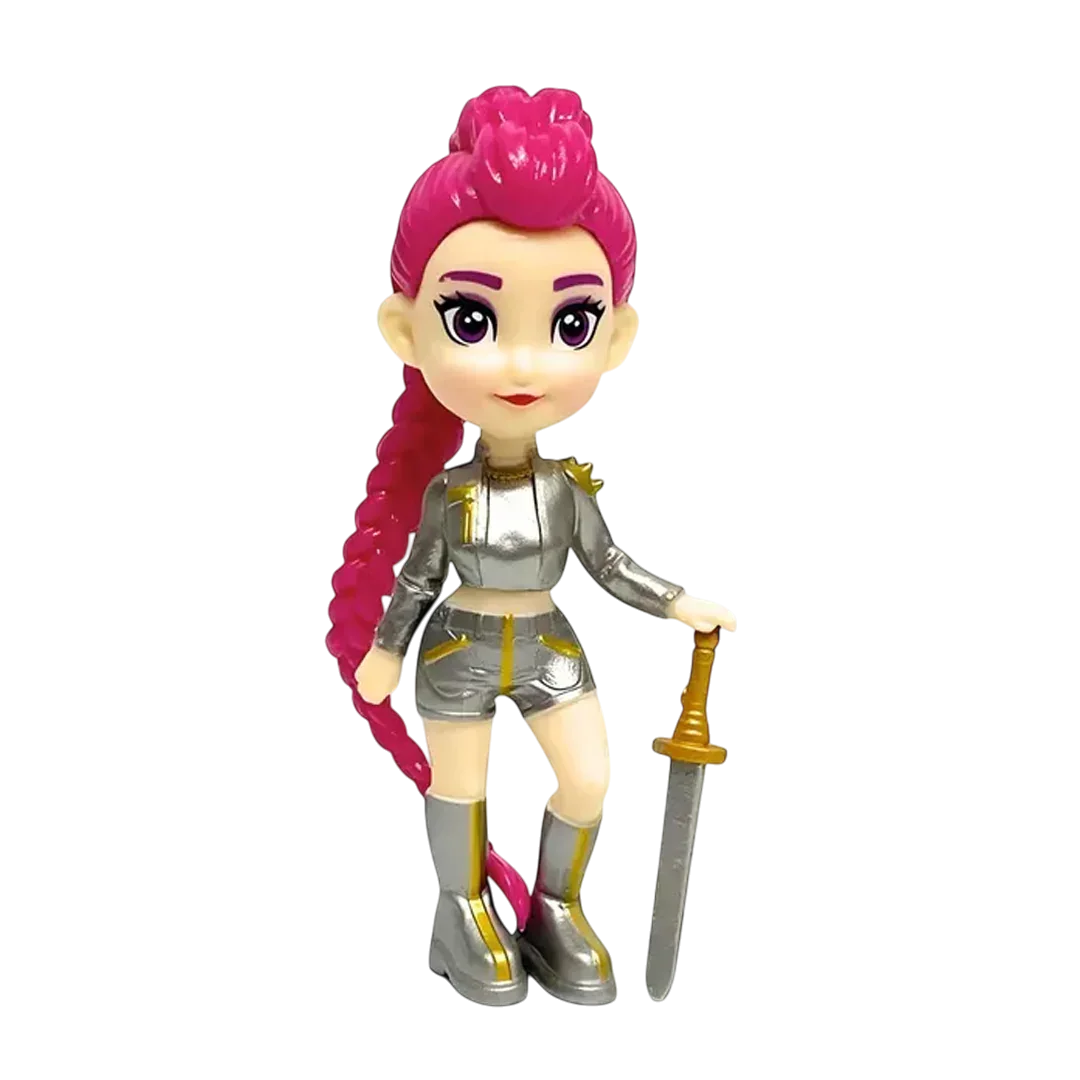 K-Pop Demon Hunters Collectible Figure – Vixen Shine | Anime-Style Action Figure with Sword | Single Piece Toy