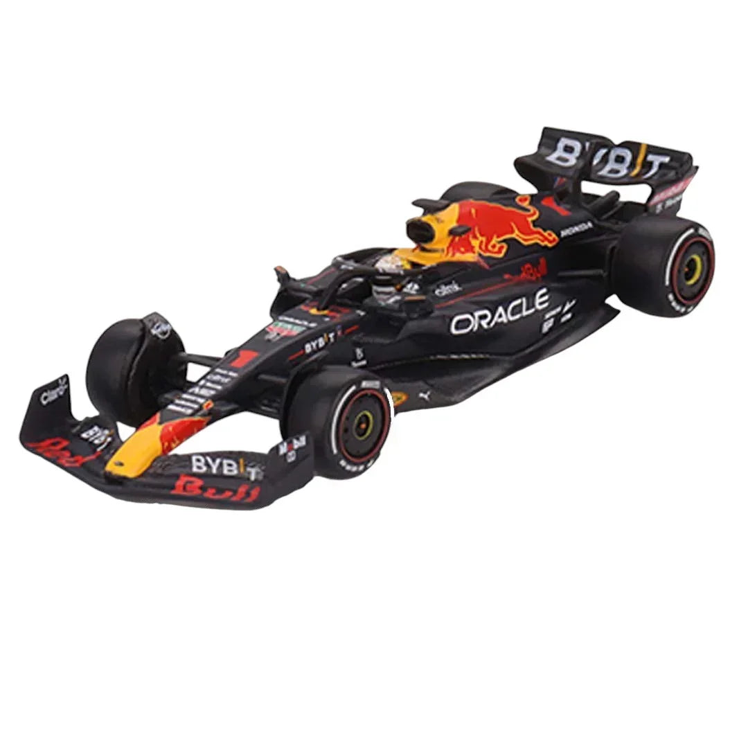 MINI GT Oracle Red Bull Racing RB18 #1 Max Verstappen 2022 Abu Dhabi Grand Prix Winner - Jaiman Toys