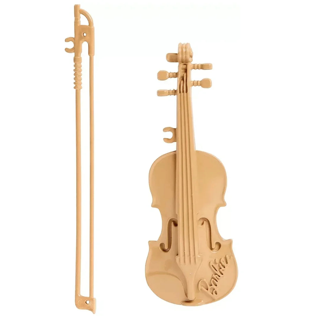 Melodies of the East: Asian Barbie Doll, Virtuoso Violinist with Violin and Bow - Jaiman Toys