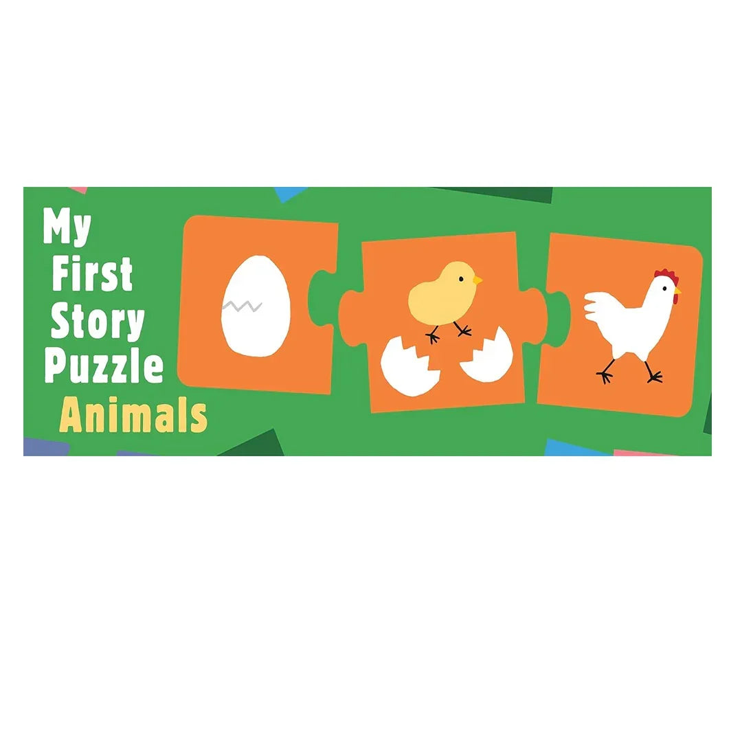 My First Story Puzzle: Animals β 5 Puzzle Set for Kids (Age 2+) - Jaiman Toys