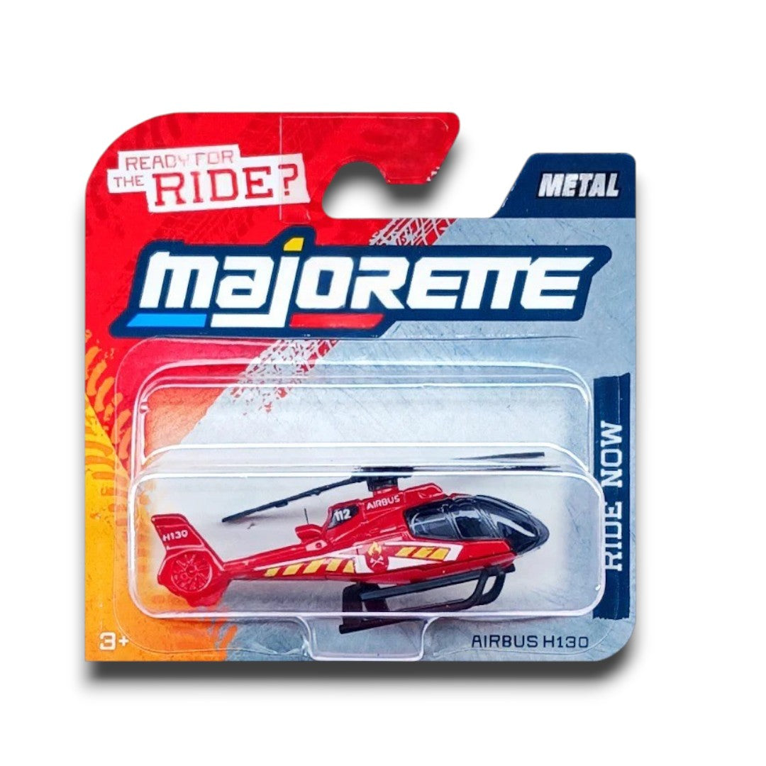 Majorette 1:64 Airbus H130 Rescue Helicopter – Die-Cast Metal Collector Edition