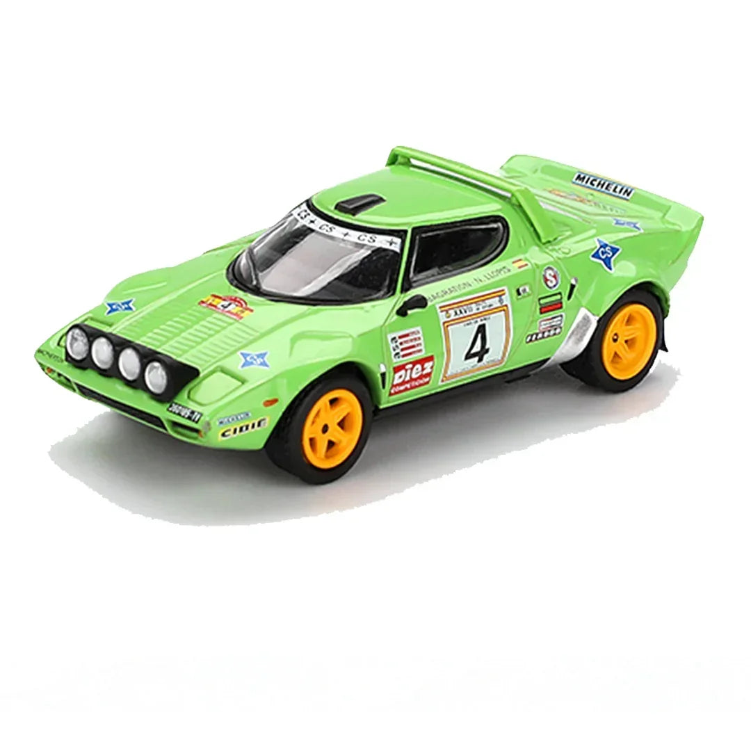 Mini GT 1:64 Duo Set Blister Pack Acura ARX-06 GTP Daytona 24H #10 + Lancia Stratos HF 1979 Rally Champion | Premium Diecast Models