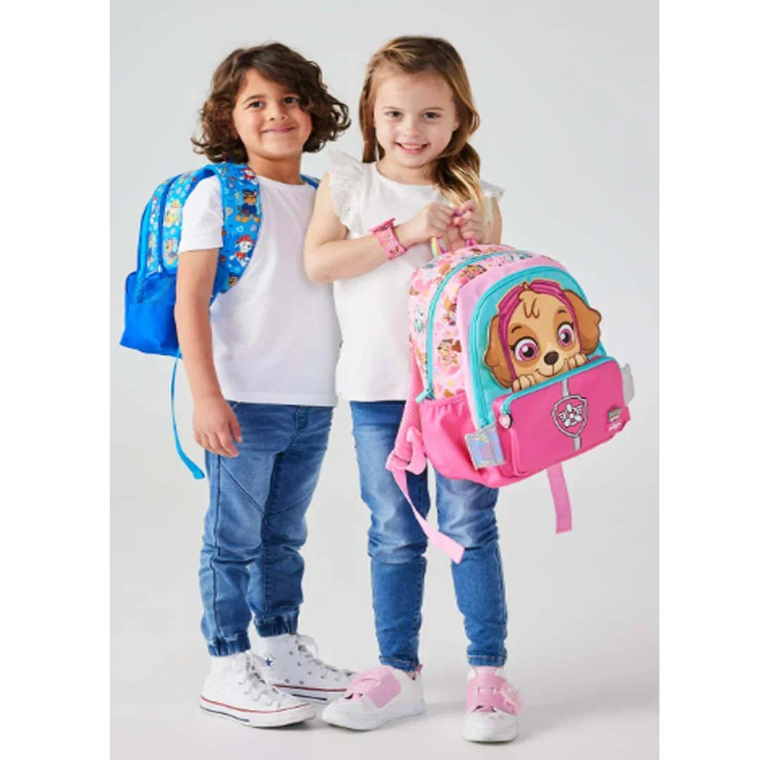 Smiggle School Bags Paw Patrol Junior Chase Backpack (38cm) – Fun & Functional for Kids - Jaiman Toys