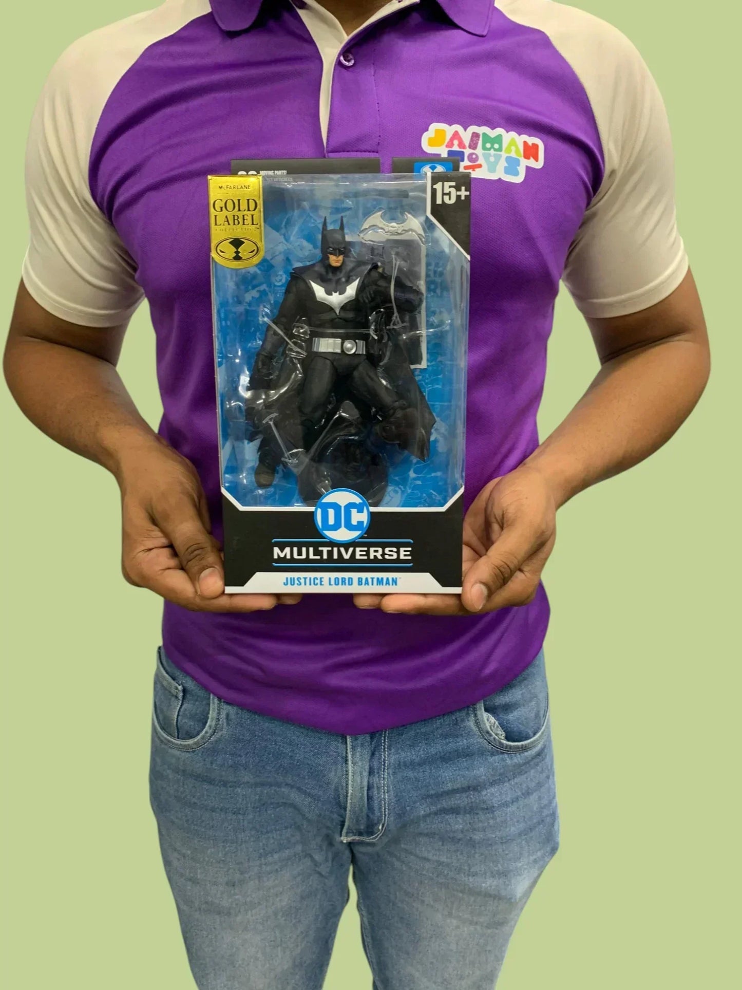 Batman – DC vs. Vampires (Gold Label) 7" Action Figure by McFarlane Toys - Jaiman Toys
