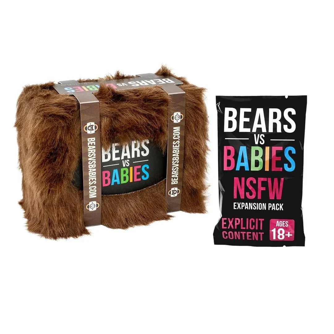 Bears vs Babies Party Game Bundle β Main Game + NSFW Expansion Pack - Jaiman Toys