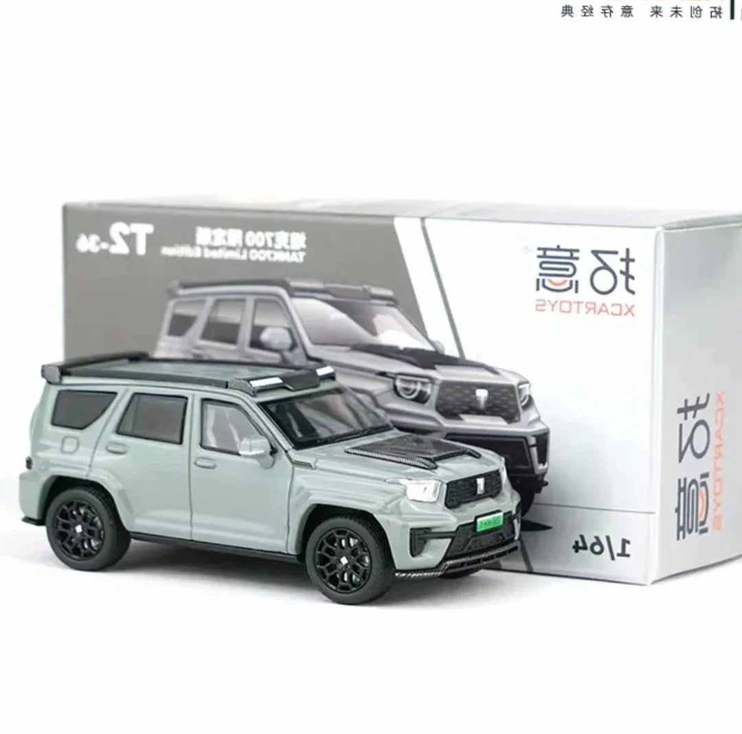 XCARTOYS 1:64 Tank 700 Limited Edition Diecast | Forged Grey | T2-36