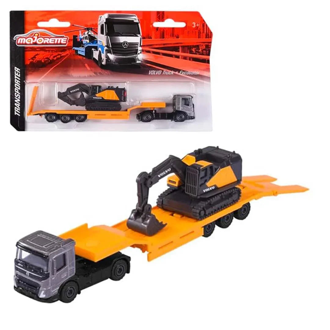 Majorette Transporter Trucks Single Pack β Multicolor Die-Cast Vehicle Set - Jaiman Toys