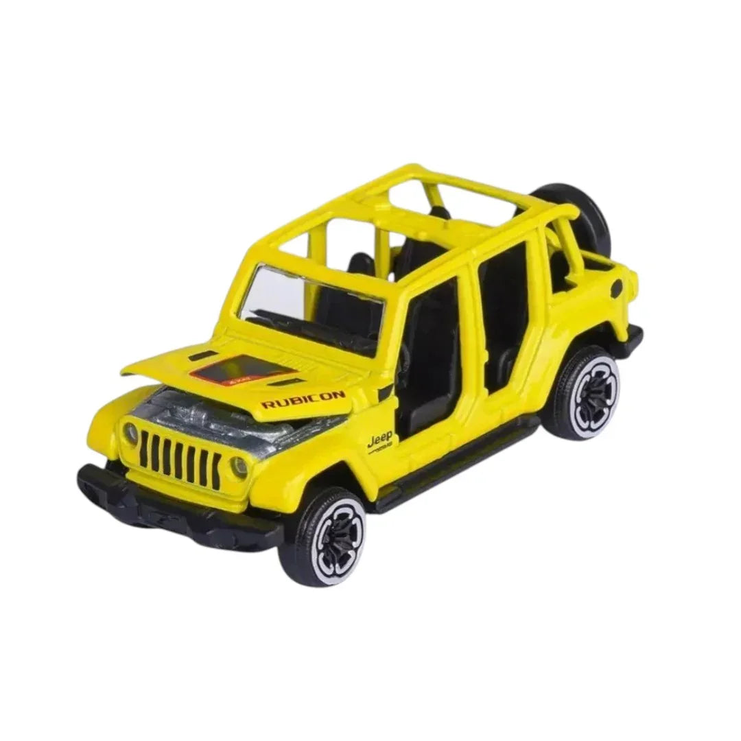 Majorette Jeep Wrangler 4xe 1:64 Die-Cast SUV | Metal Body with Moving Parts | Showroom Series | Official Licensed Model | 3+