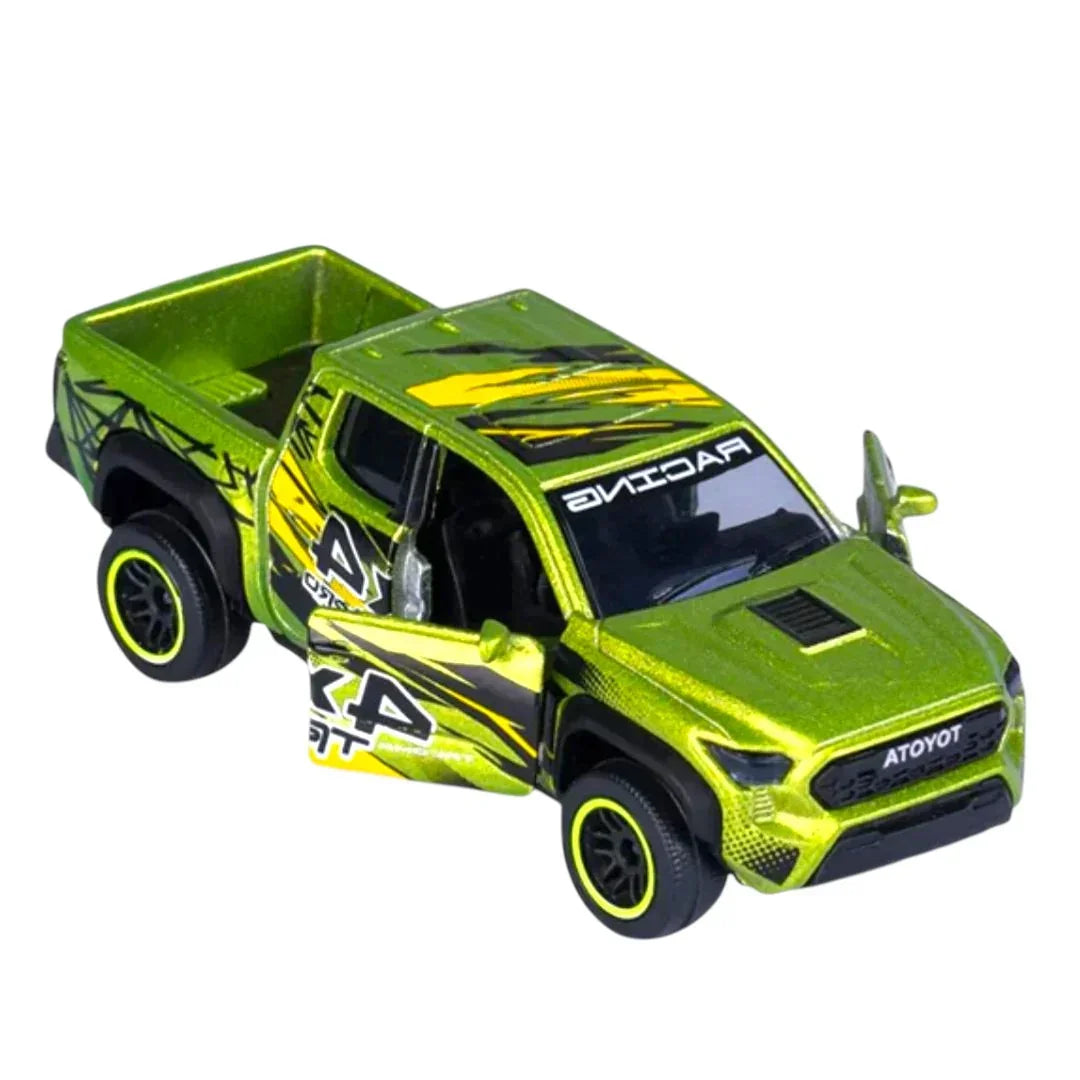Majorette Toyota Tacoma TRD Pro Racing 1:64 Die-Cast Pickup Truck | Metal Body with Moving Parts | Official Licensed Model | 3+