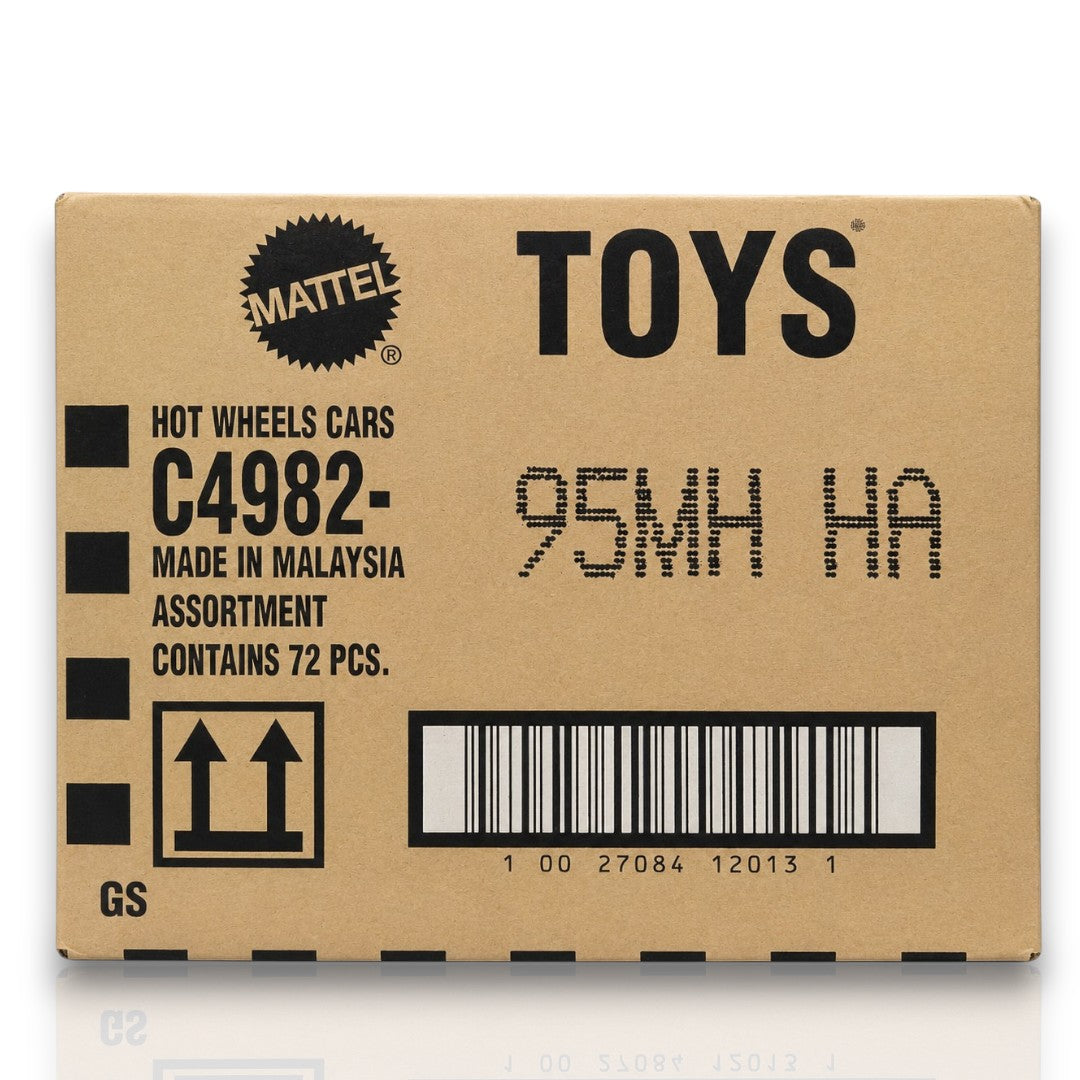 Hot Wheels C4982 -Factory-Sealed -Case H (95MH HA) – 72 Die-Cast Cars by Mattel