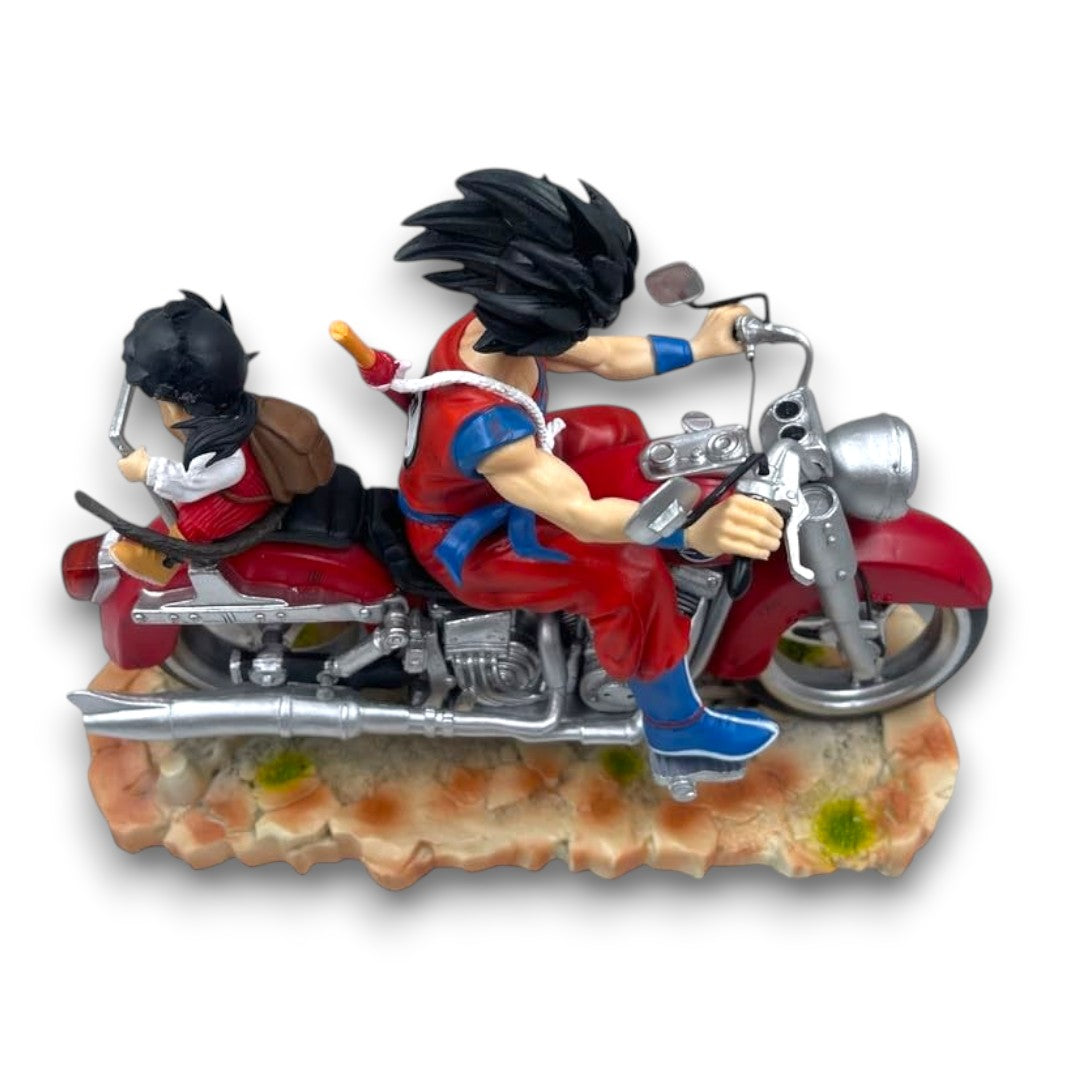 Dragon Ball Son Goku Motorcycle 6 Inch Anime Action Figure | Collectible PVC Display Statue