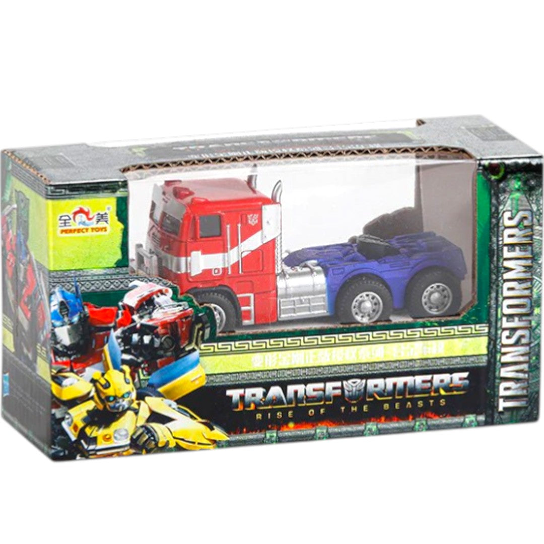 Transformer Robot Truck Toy – Optimus Prime Style Trailer Truck (Transformers Inspired, 3+ Years)